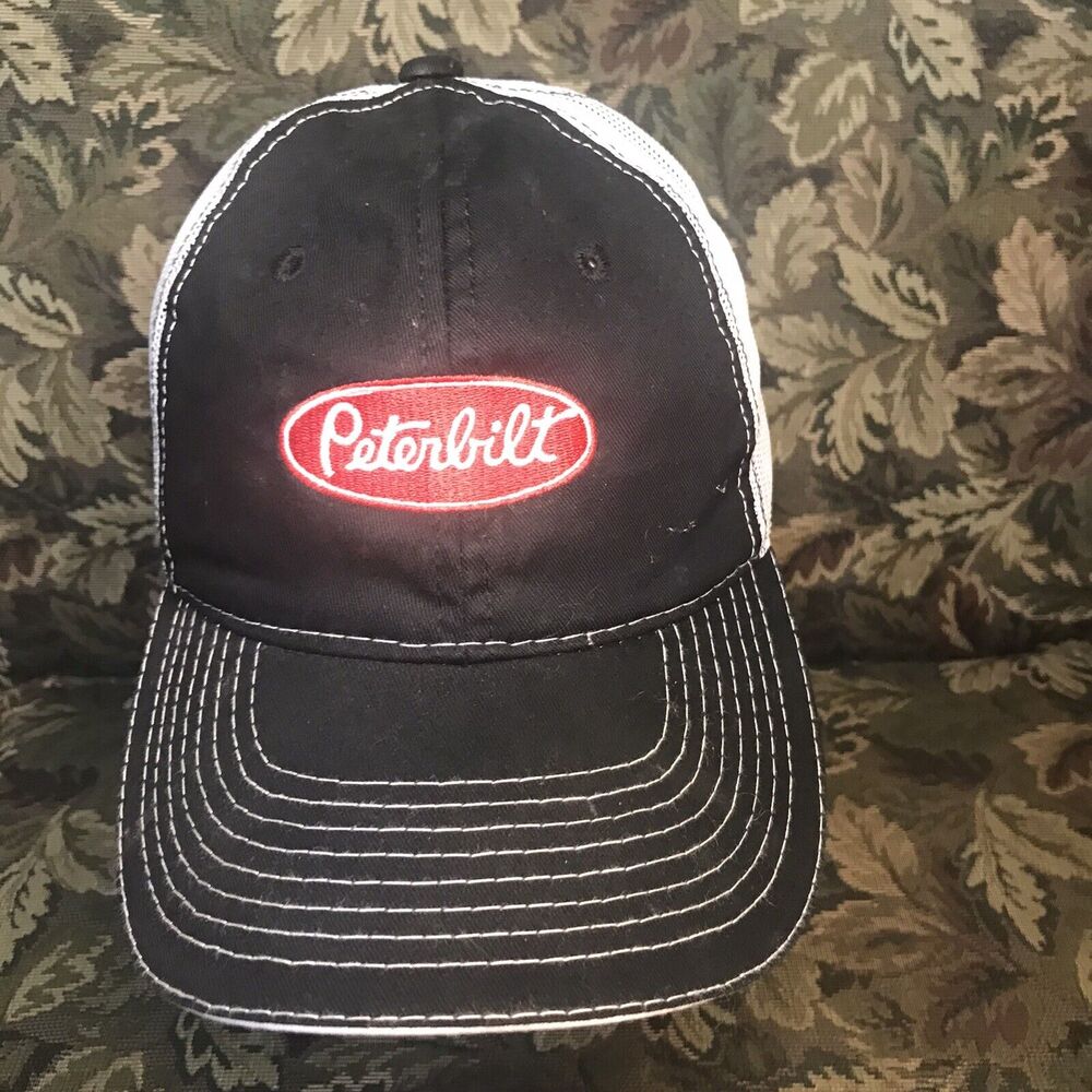 Peterbilt Motors Patch Louisville Color Trucker Snapback Mesh Cap‎ Hat